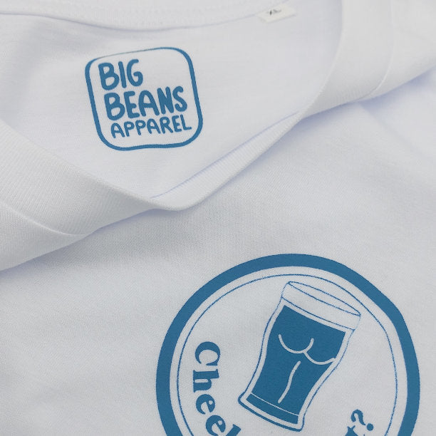 Imperfect - White Cheeky print